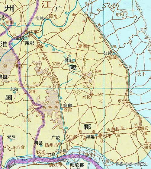 广陵是现在江苏省的哪个地方，带你了解广陵古今变迁历史-