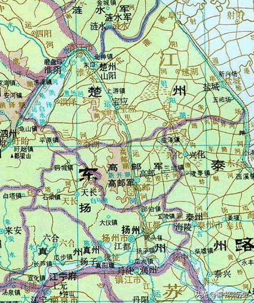 广陵是现在江苏省的哪个地方，带你了解广陵古今变迁历史-