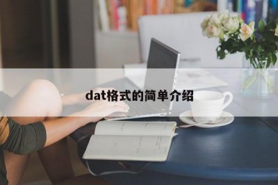 ​dat格式的简单介绍