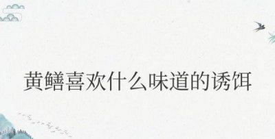 ​黄鳝喜欢什么味道的诱饵饵料 黄鳝偏爱哪种口味的诱饵饵料？