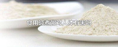 ​熬粥放碱有营养吗 食用碱真的可以用来熬粥吗