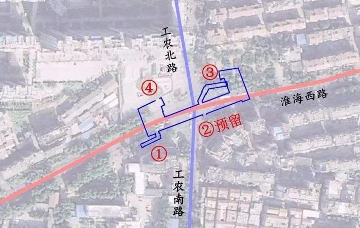 徐州第一条地铁即将来临~详解地铁1号线各出入口位置!