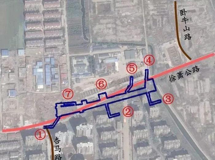 徐州第一条地铁即将来临~详解地铁1号线各出入口位置!