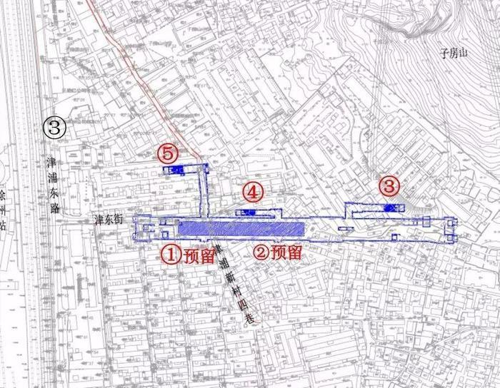 徐州第一条地铁即将来临~详解地铁1号线各出入口位置!