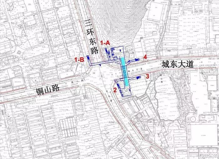 徐州第一条地铁即将来临~详解地铁1号线各出入口位置!