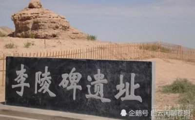 ​庙是苏武庙，碑是李陵碑，宁学苏武死，莫学李陵生