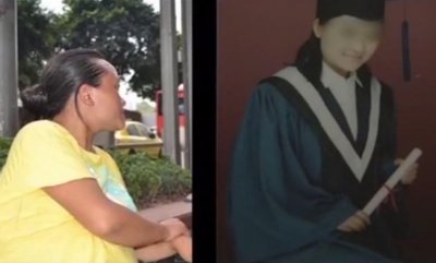 2013年6月,失踪半年的重庆女博士被找到,身怀六甲且精神失常